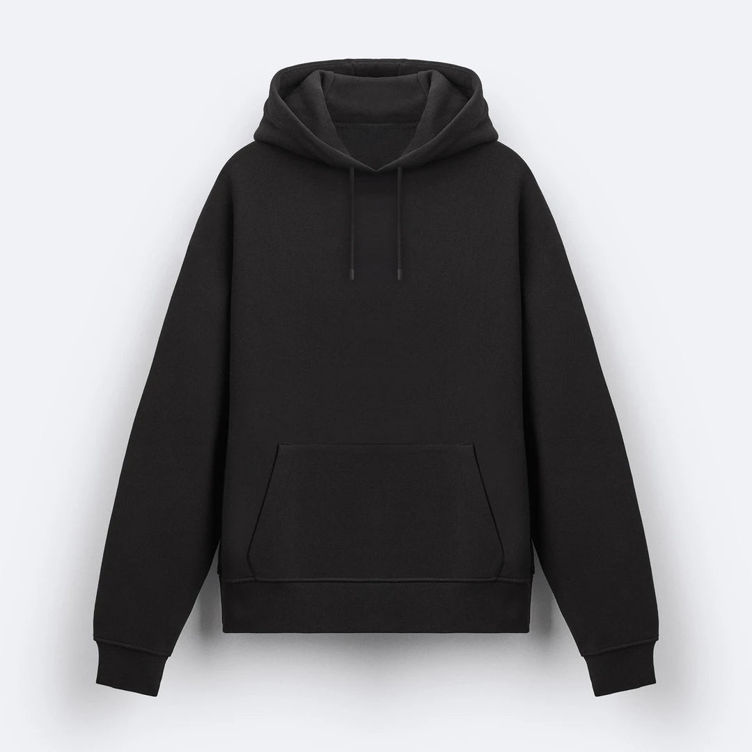 Siyah Basic Hoodie