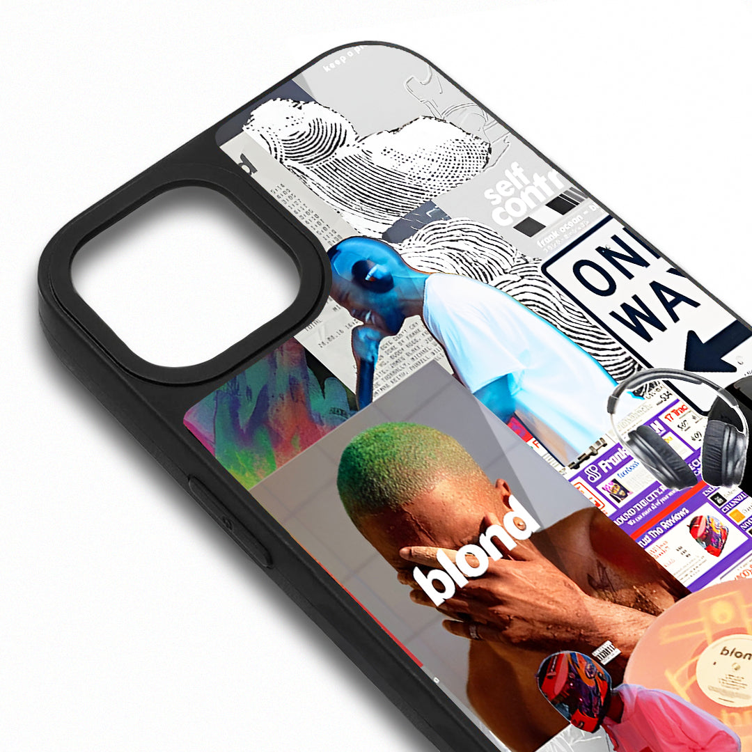 Blond Tamperli Parlak Telefon Kılıfı