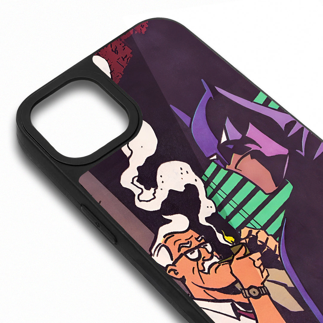 Batman Tamperli Parlak Telefon Kılıfı