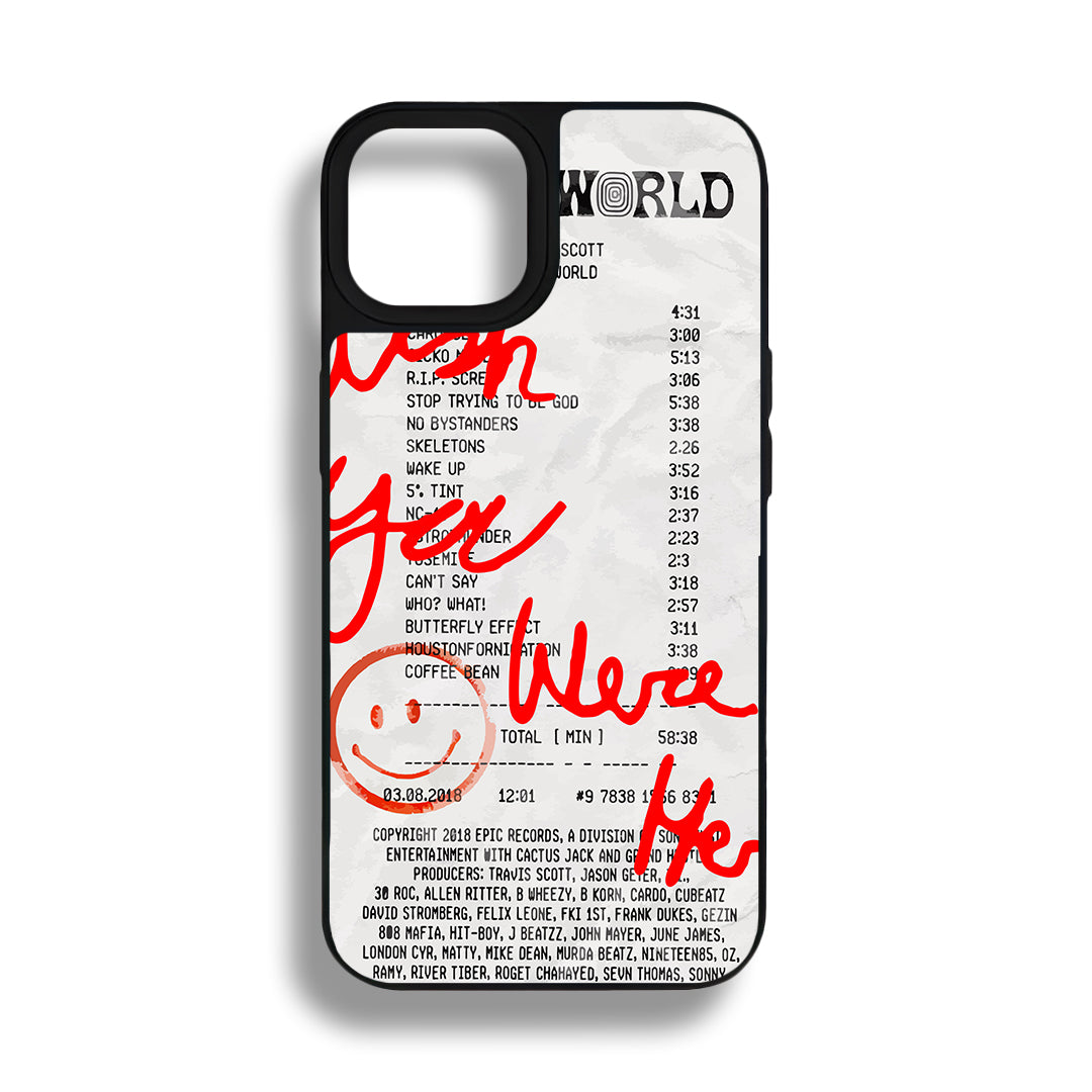 Astroworld Tamperli Parlak Telefon Kılıfı