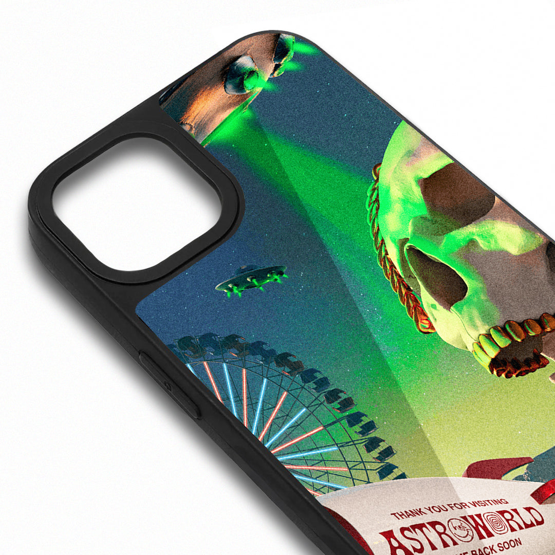 Astroworld Tamperli Parlak Telefon Kılıfı