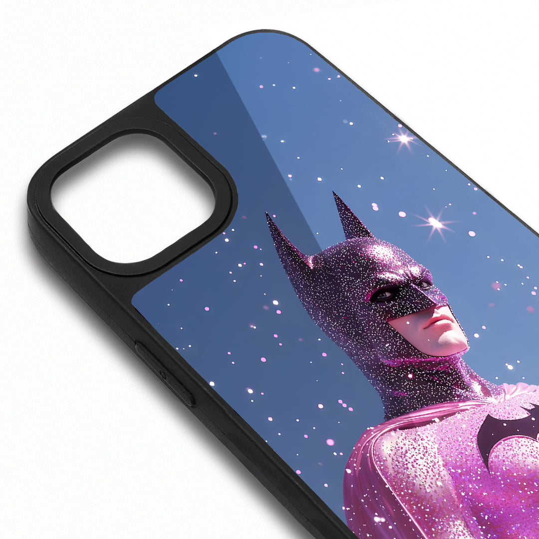 Batman Tamperli Parlak Telefon Kılıfı