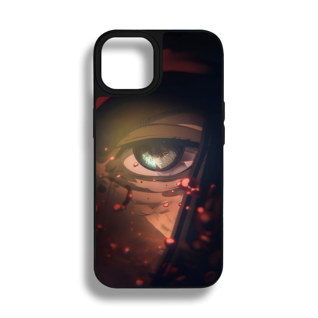 Attack On Titan Tamperli Parlak Telefon Kılıfı