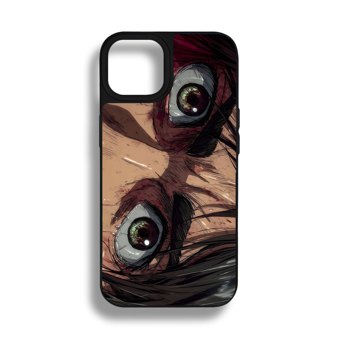 Attack On Titan Tamperli Parlak Telefon Kılıfı