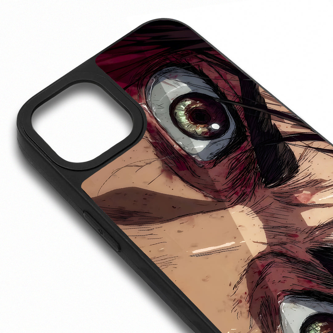 Attack On Titan Tamperli Parlak Telefon Kılıfı