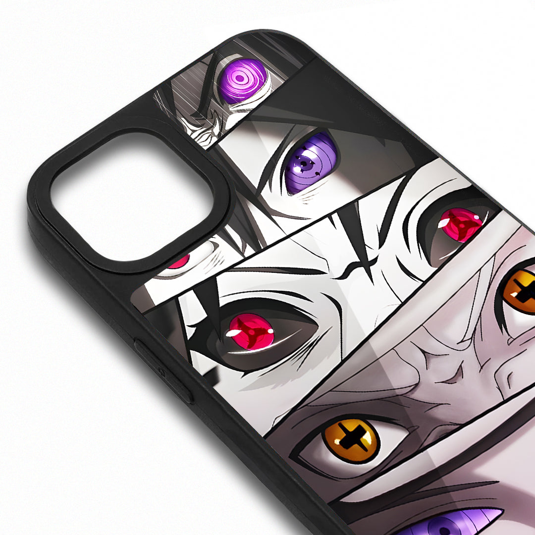 Naruto Tamperli Parlak Telefon Kılıfı