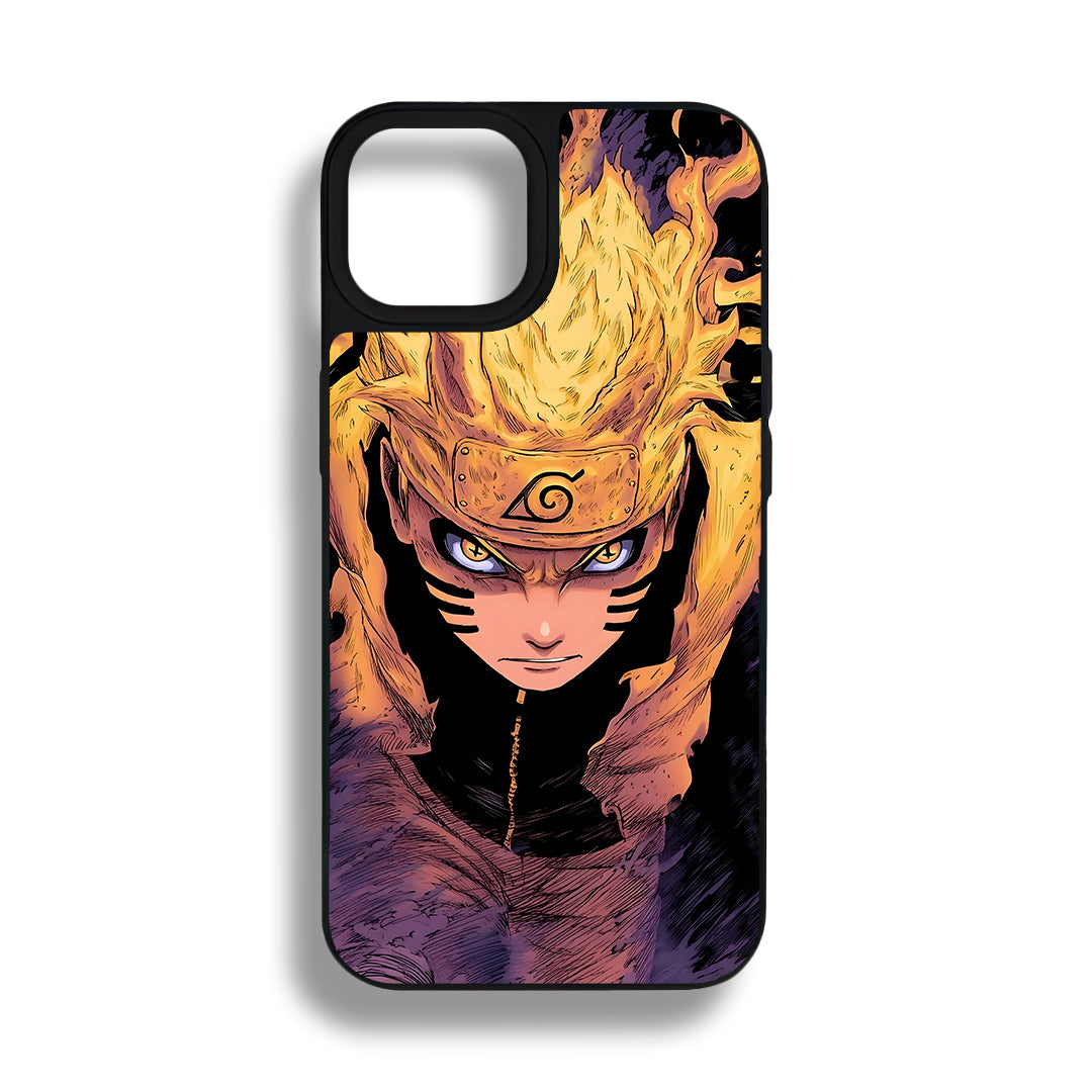 Naruto Tamperli Parlak Telefon Kılıfı
