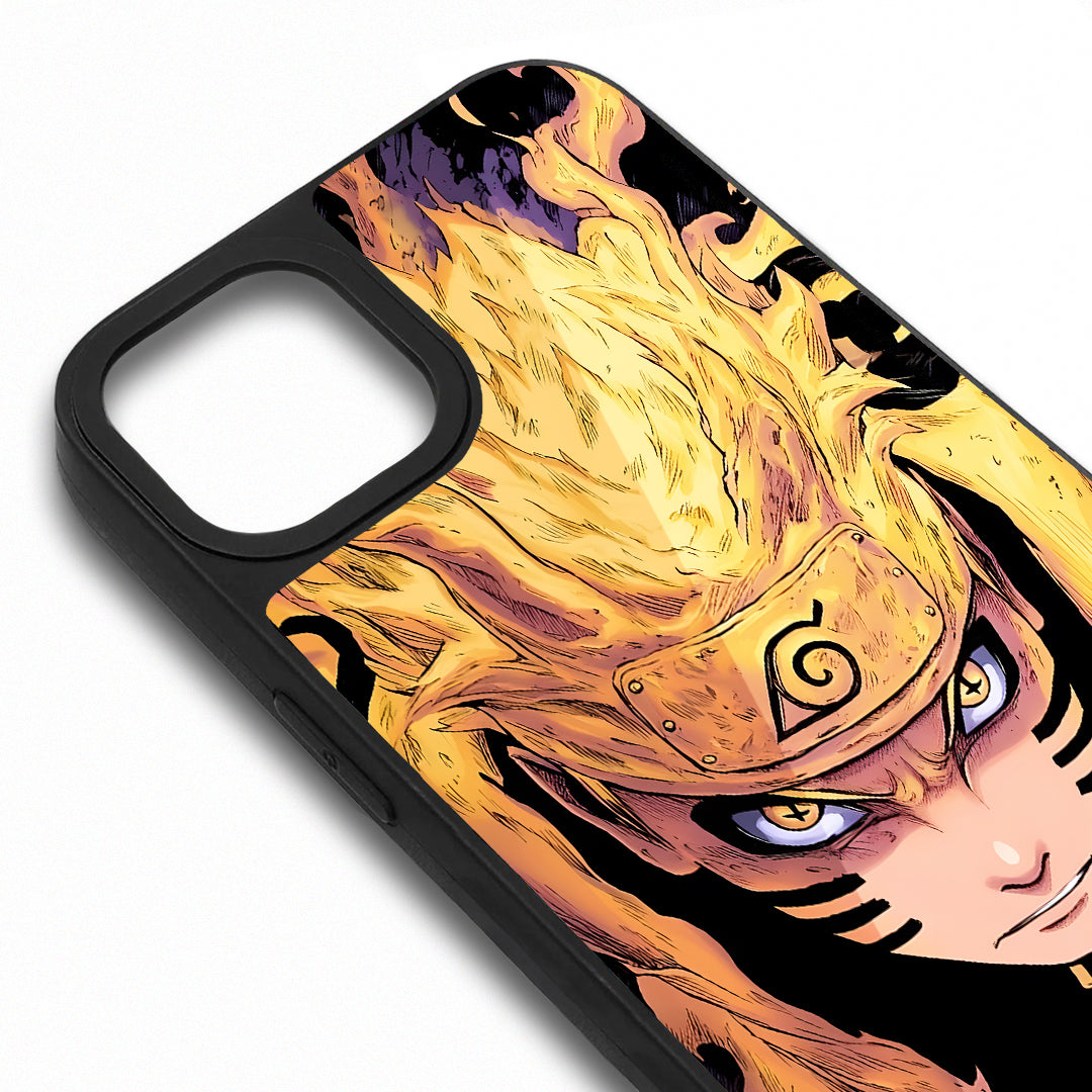 Naruto Tamperli Parlak Telefon Kılıfı