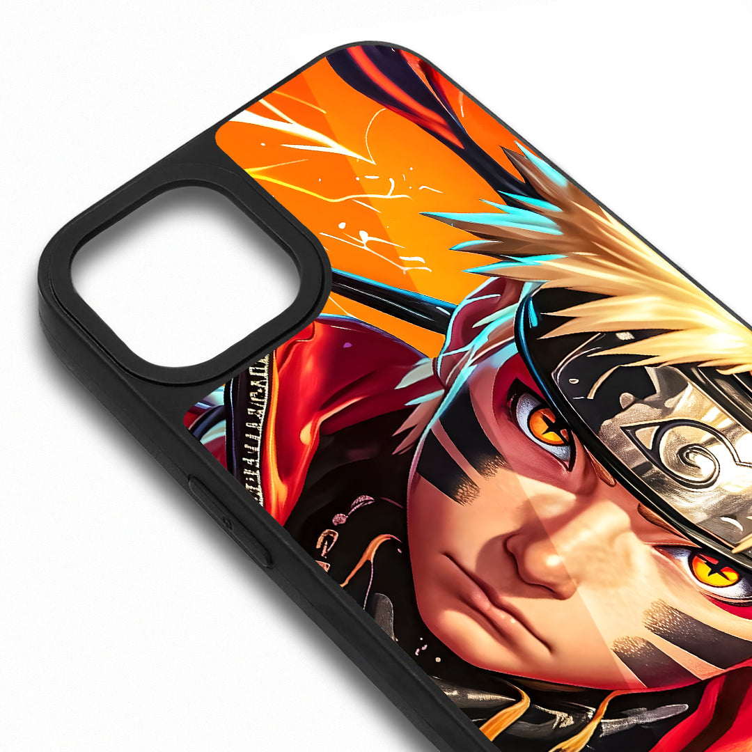 Naruto Tamperli Parlak Telefon Kılıfı